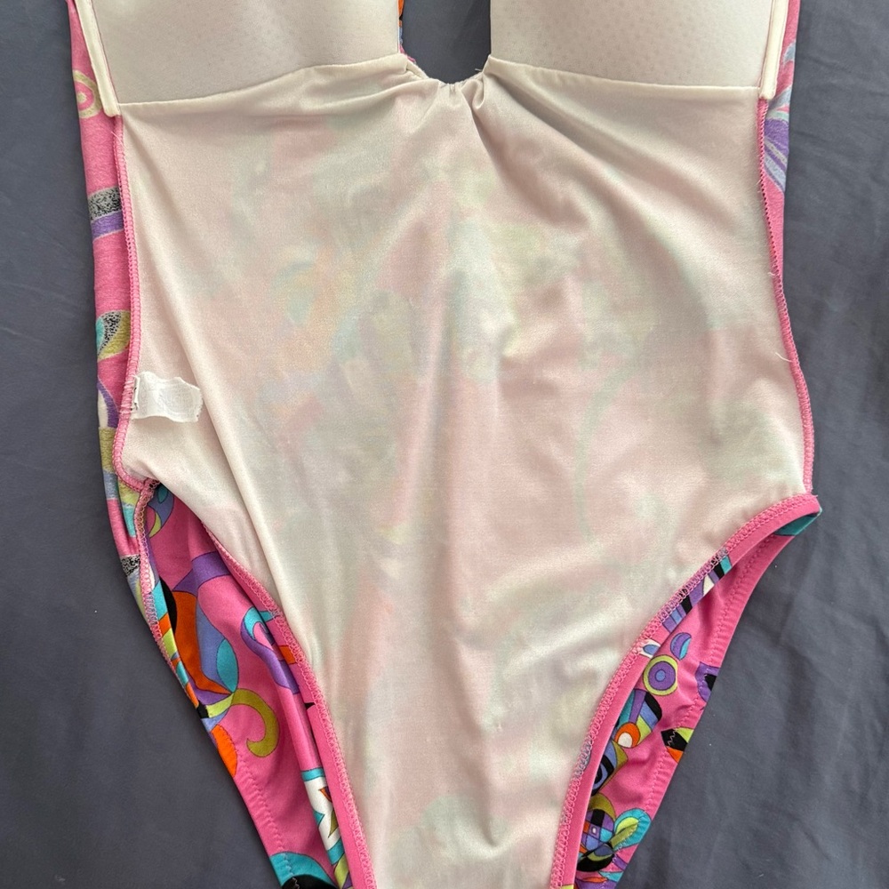 Vintage Emilio Pucci strapless swimsuit - Picture 8 of 9